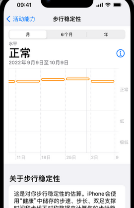 芷江iPhone手机维修如何在iPhone开启'步行稳定性通知'