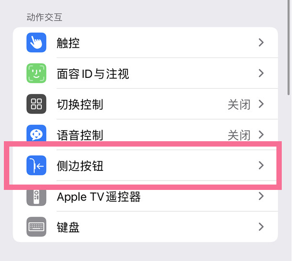 芷江苹果14维修店分享iPhone14 Plus侧键双击下载功能关闭方法 